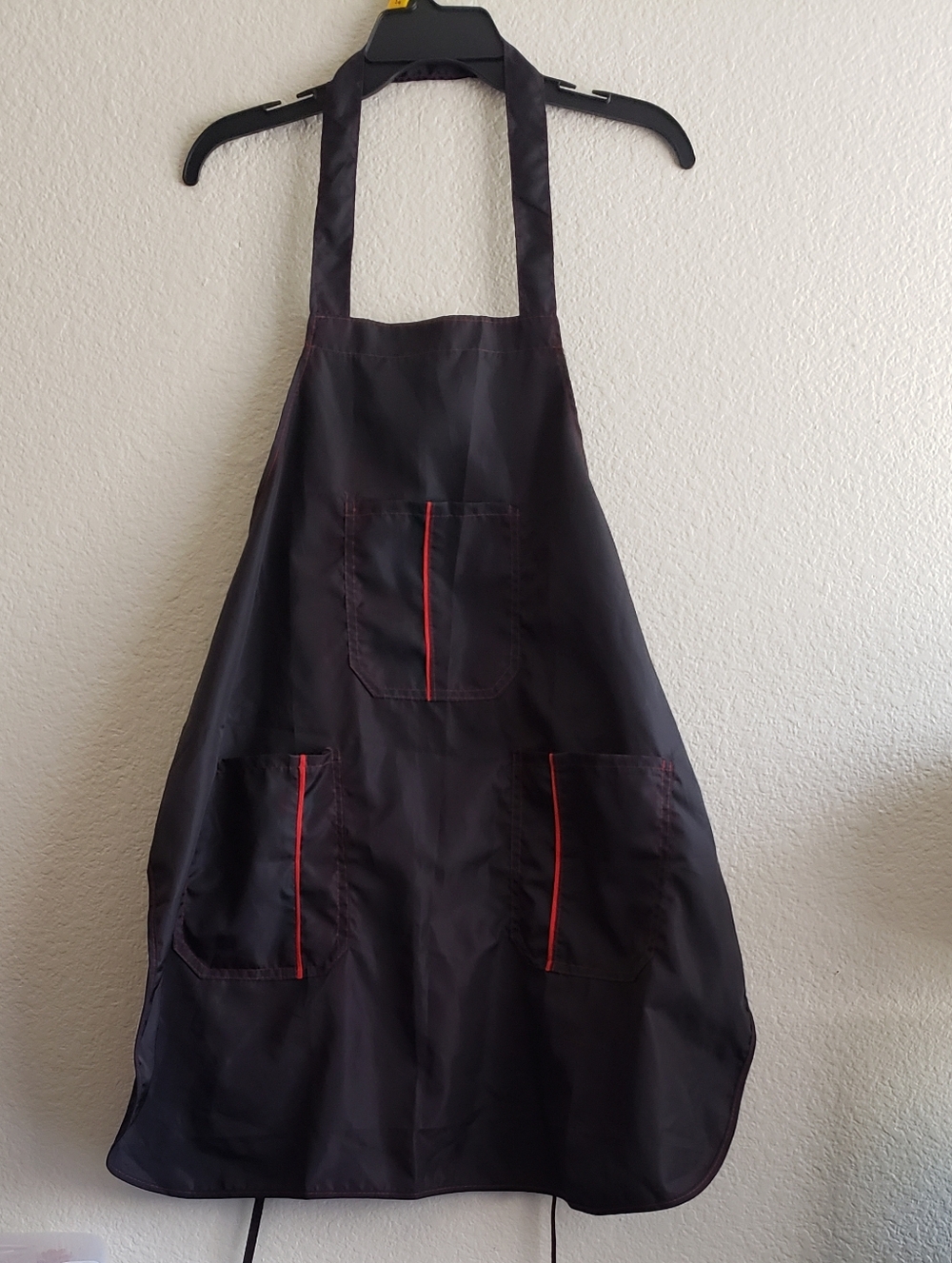 Black Apron with Pockets